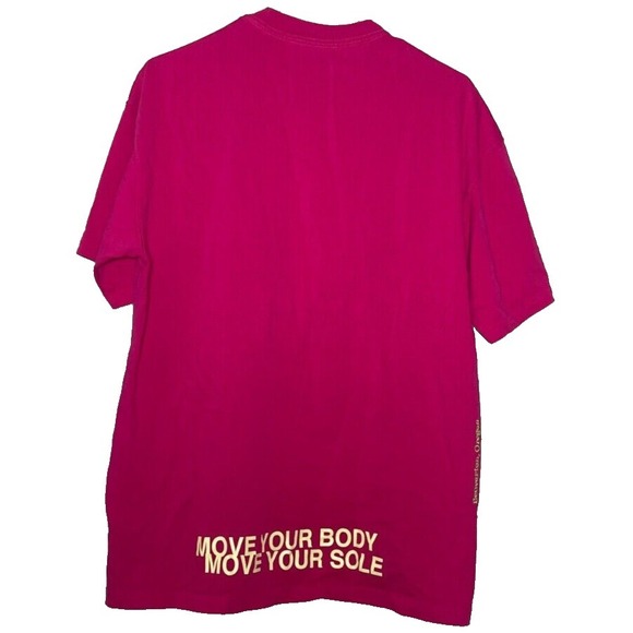 Nike Sportswear SNW World Tour T Shirt Adult Large Pink Tokyo NYC Paris Glow - Picture 2 of 5